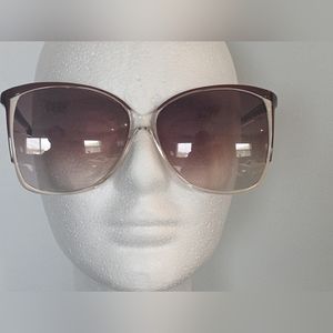 Rare Vintage Brown/White Piave Sunglasses.  NOS